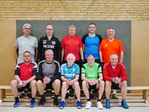 Gruppenfoto vom Prellballteam