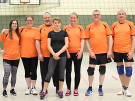 Gruppenbild Volleyballteam