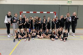 Handball-Mannschaft Kinder