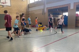 Kinder machen Sport